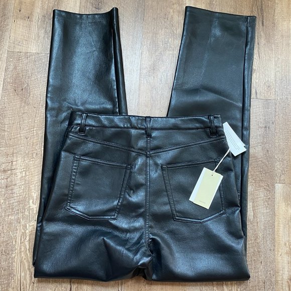NWT Aritzia Melina Pant in Black - Picture 4 of 4